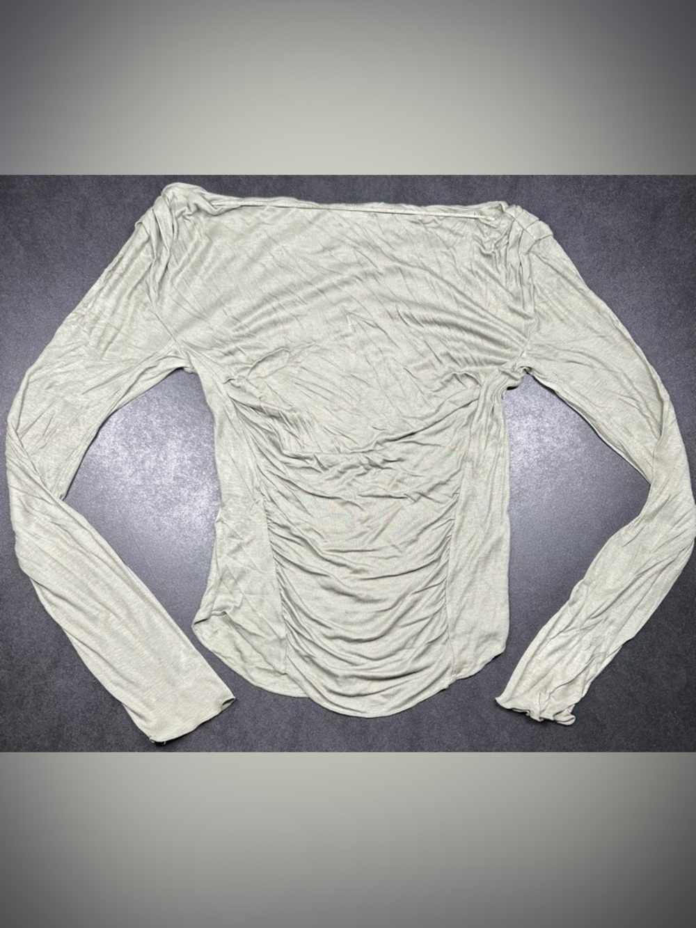 Free People Intimately Size XS Grey 100% Viscose Shirt (OB1885990)